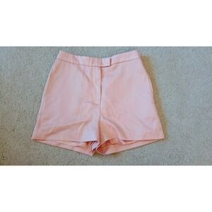 Shinestar Peach Pink Textured High Waisted Tailored Shorts NSP5001S Mens Size M